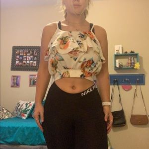 Floral Crop Top